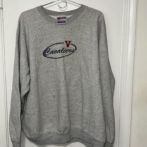 Vintage Virginia cavaliers crewneck sweater Hanes tag